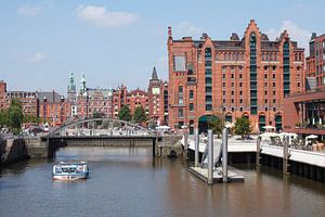 Sogenanntes Hafenrathaus, Speicherstadt, Hafencity, Hamburg, Deutschland, Europa
