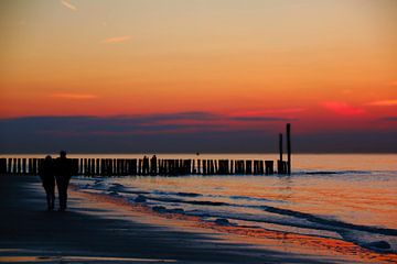 Romantic sunset by Die Farbenfluesterin