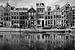Grachtenpanden Amsterdam, Nederland van Roger VDB