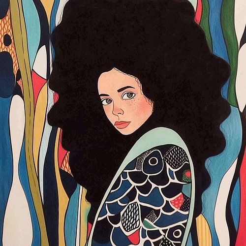 Assurance dans les couleurs et les motifs