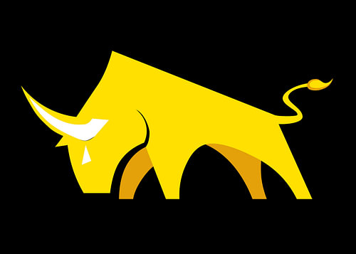 Buffalo Wildlife Animal Silhouette Illustration
