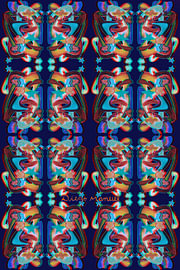 Pop-Abstrakt von Diego Manuel Rodriguez