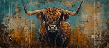 Scottish Highlander by Blikvanger Schilderijen