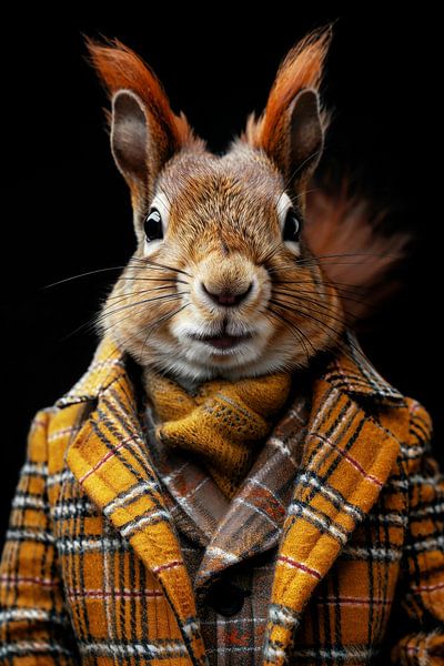 Wild Suits - Eichhörnchen von Philippe HUGONNARD