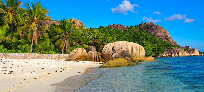 Anse source d'argent, La Dique - Seychelles by Van Oostrum Photography
