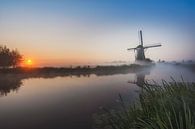 Hollandse morgen von Wim van de Water Miniaturansicht