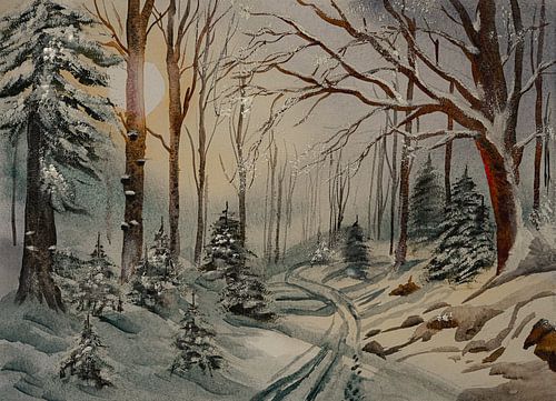 Aquarelle partie 235 sur Tania Perneel