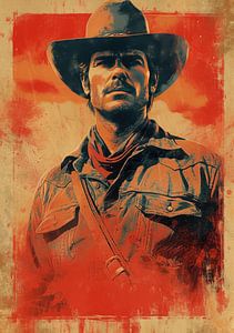 Cowboy Pop Art Western Wild West