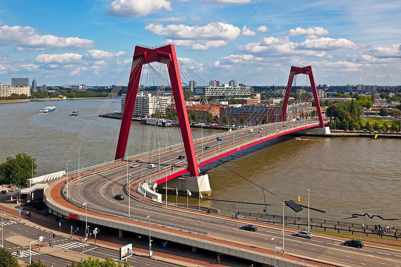 Willemsbrug Rotterdam van Anton de Zeeuw