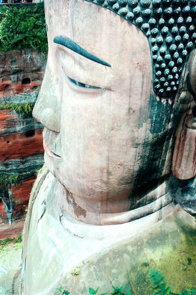 Grote Boeddha gezien van boven by André van Bel