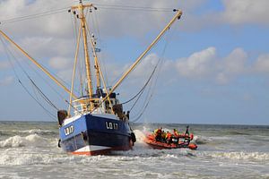 Ameland/Boot am Strand