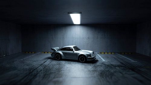(Modellauto) Porsche in der Garage von Michel Knikker
