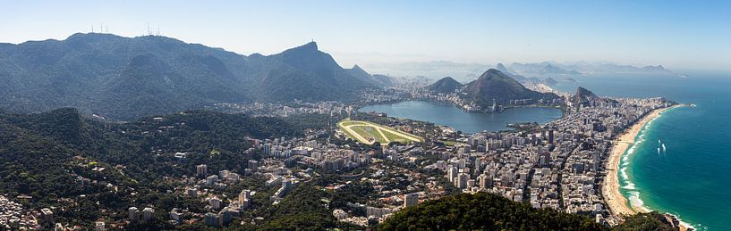 Rio de Janeiro panorama van Merijn Geurts