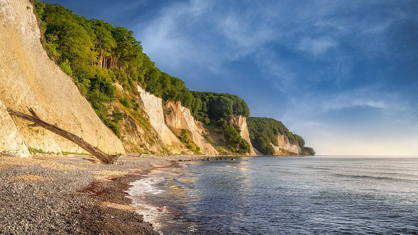 De beroemde krijtrotsen op Rügen van Voss fotografie