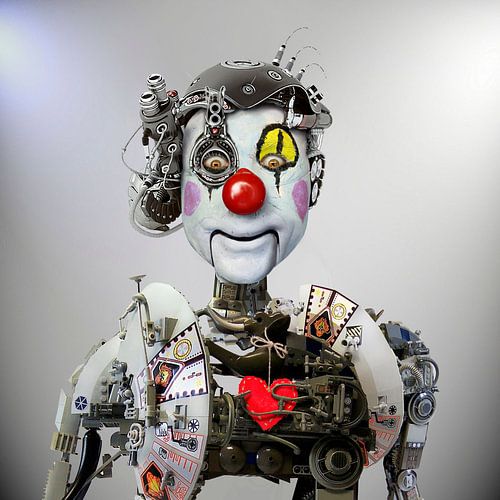 Elektronische clown van DDiArte