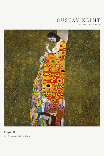Gustav Klimt - Hope II by Old Masters