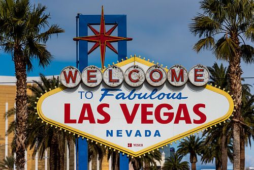 Las Vegas sign - Welcome to fabulous Las Vegas by Keesnan Dogger Fotografie
