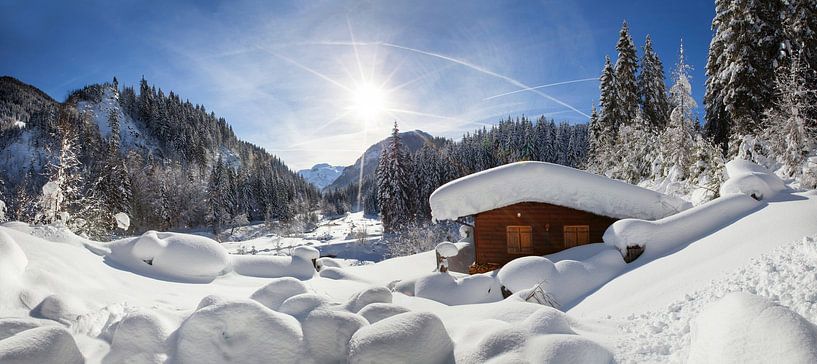 Schneezauber in Flachauwinkl von Christa Kramer