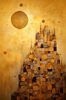 La Tour de Babel en or