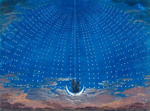 De Toverfluit Opera van Wolfgang Amadeus Mozart, Karl Friedrich Schinkel