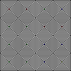Verschachtelt | Mittig | 04x04 | N=08 | Random #02 | RGBY