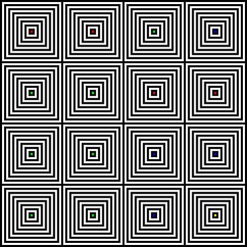 Verschachtelt | Mittig | 04x04 | N=08 | Random #02 | RGBY