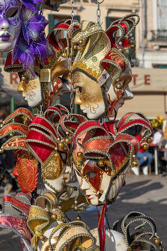 Carnavalsmaskers in Venetië