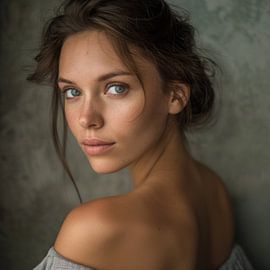 Portrait of a woman in natural light
