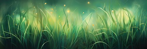 Abstract surreal grass background