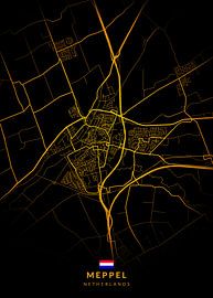 Meppel Stadtplan von Kenda Maruyama