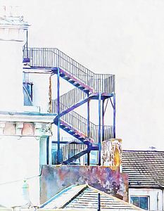 Die Treppe nach oben