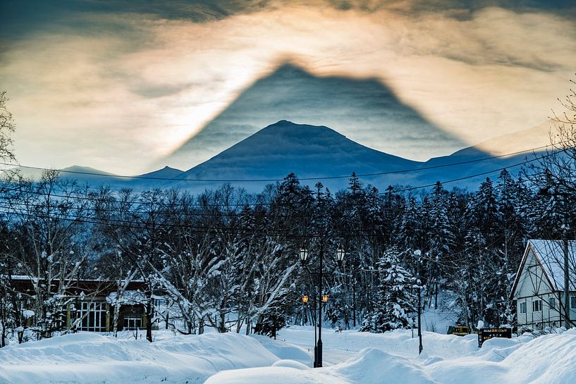 Phénomène de lumière unique à Hokkaido, Japon par Hidde Hageman