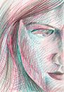 Looking through your eyelashes by ART Eva Maria thumbnail