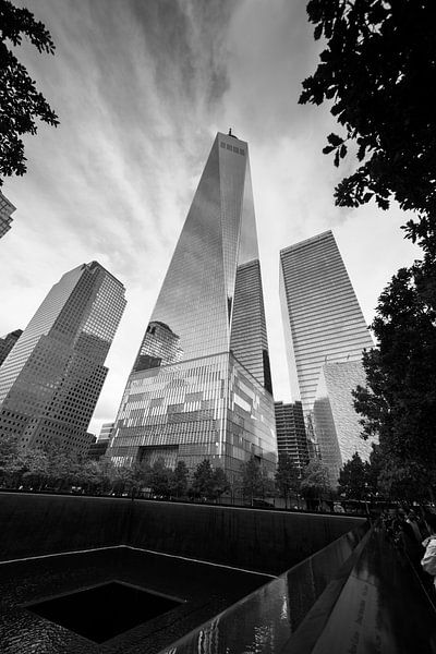 Ground Zero Monument New York van Guido Martens
