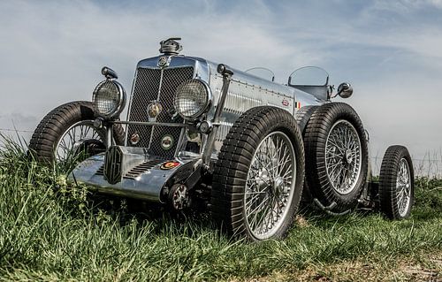 1949 MG TC sur marco de Jonge