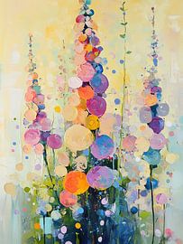 Colourful Flowers | Vibrant Flower Garden by Wonderful Art