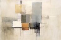 Geometrisch | Echoes of Muted Tones van ARTEO Schilderijen thumbnail