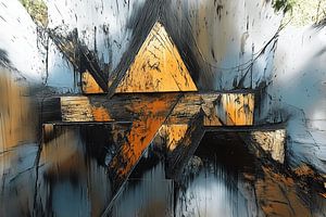 Abstraktes Holz