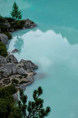 Türkisfarbene Küste der Alpen von Sebastian Stef