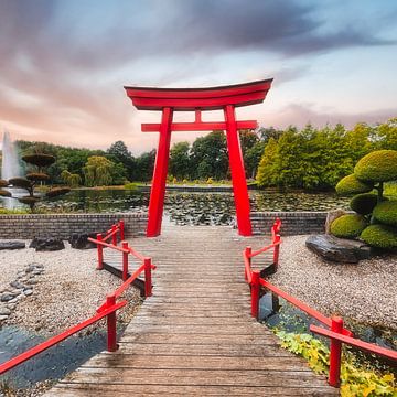 Japanischer Garten, Arcen von Digital Art Nederland