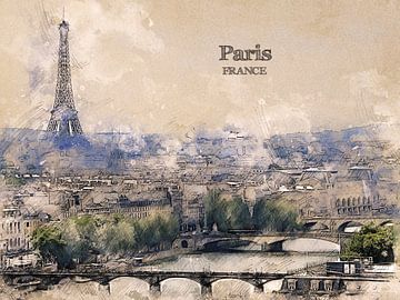Paris van Printed Artings