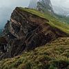 Crête Majestueuse de Seceda dans les Dolomites sur Dave Adriaanse - Photography