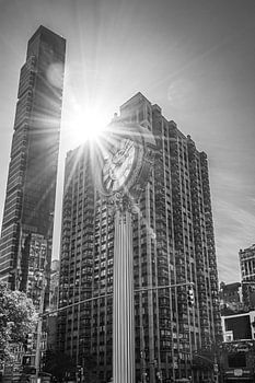 De gouden Tiffany klok