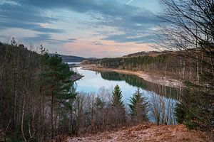Große Dhünntalsperre, Bergisches Land, Deutschland