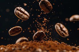 Kaffeebohnen von Poster Art Shop