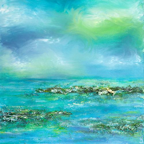 Une mer rafraîchissante