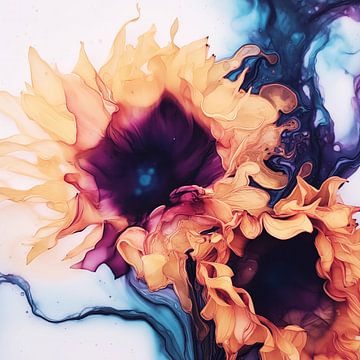zonnebloemen van Virgil Quinn - Decorative Arts