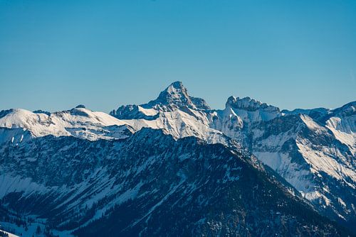 De Hochvogel in de winter