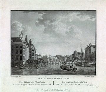 A. Lutz, Ansicht des Diakonie-Waisenhauses in Amsterdam, 1825