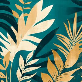 Tropische Blätter von Poster Art Shop